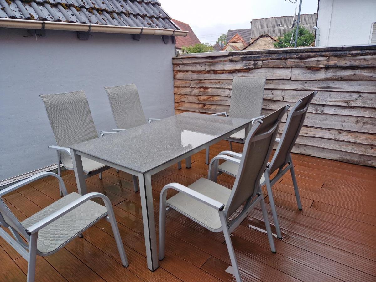 Ferienwohnung Blumenshein Bei Speyer Karlsruhe Familienfreundlich 5 Pers Zeiskam Exteriér fotografie
